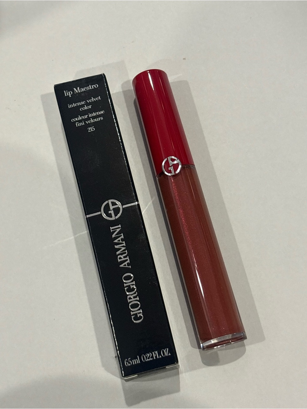 Giorgio Armani Lip Maestro Intense Velvet Color 215 Sun